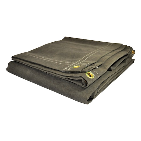 Foremost Tarp 6 ft x 8 ft Tarp, Olive 60068